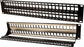 Vertical Cable | VC Patch Panel Modular, (24 o 48) Puertos, Blindado, Con cable de tierra y barra de manejo de cables