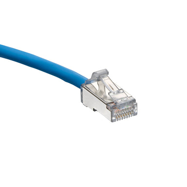 Leviton | Patch Cord de alta flexibilidad CAT 6A de diámetro pequeño, 0,91 m (3 pies), azul
