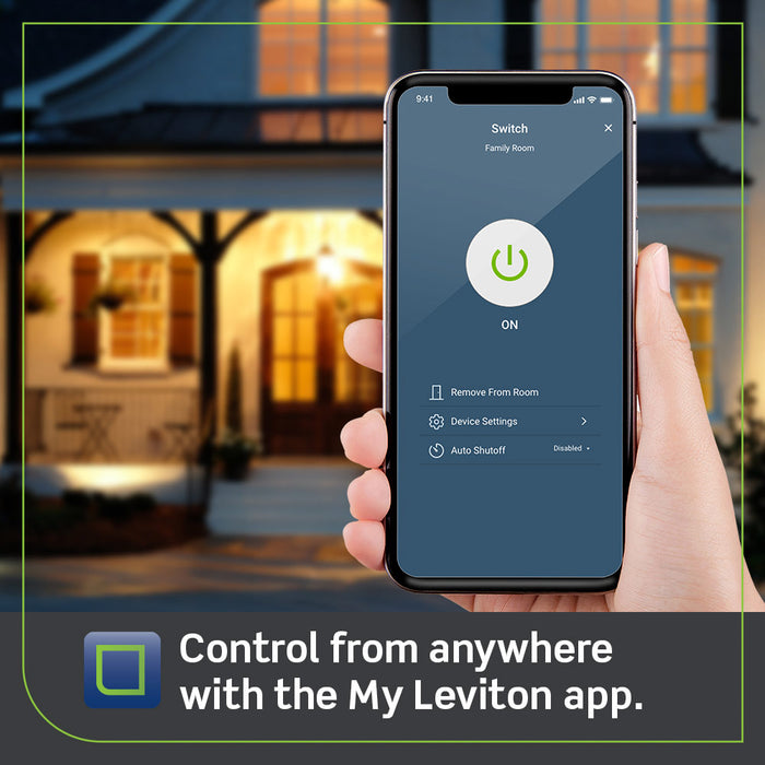 Leviton | Interruptor Decora Smart Wi-Fi (2da generación) 15A