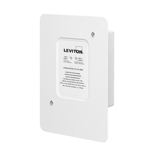 Leviton | Supresor de Pico tipo 2 contra sobretensión residencial, Clasificación NEMA 4X para exteriores