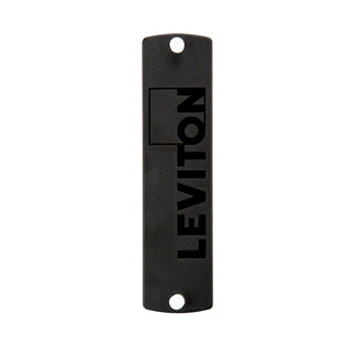 Leviton | Placa con moldeado de precisión SDX (NEGRO), Vacío, Plástico