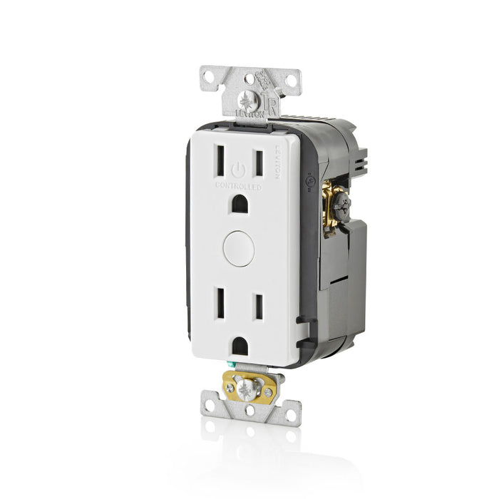 Leviton | Leviton Indoor Decora Smart Tamper-Resistant Outlet with Wi-Fi Technology.