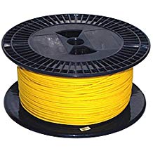 Leviton | Cable de Fibra Óptica monomodo (OS2), chaqueta LSZH para distribución en interiores, 12 fibras, amarillo, metros,