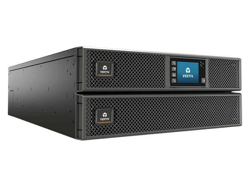 UPS On Line Vertiv Liebert GXT5 8000VA/8000W 208/120V in/out. Rackmount/Tower 6U with communication card.