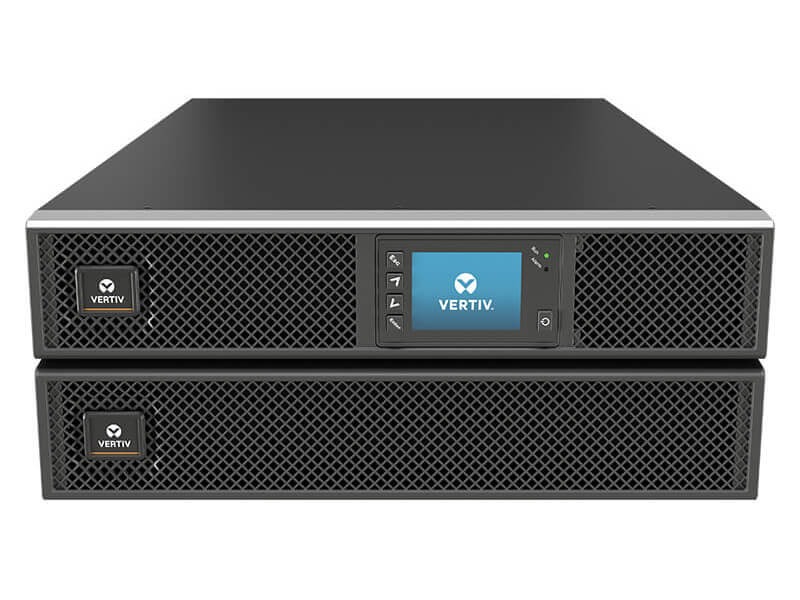 UPS On Line Vertiv Liebert GXT5 5000VA/5000W 208/120V in/out. Rackmount/Tower 4U with communication card